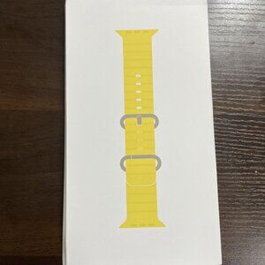 New in Box Apple Yellow Ocean Band 49mm (fits Apple Watch Ultra)